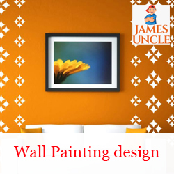 Wall painting design Mr. Sanjoy Sarkar in Ushagram